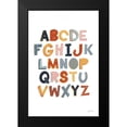 thumbnail image 2 of Thorns, Becky 11x14 Black Modern Framed Museum Art Print Titled - Colorful Alphabet Pastel, 2 of 5