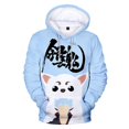 thumbnail image 2 of Nueva sudadera con capucha de Anime GINTAMA Sakata Gintoki, sudaderas gruesas de otoño e invierno, chaqueta con capucha Silver Soul para hombres y mujeres, sudadera de abrigo informal, 2 of 5