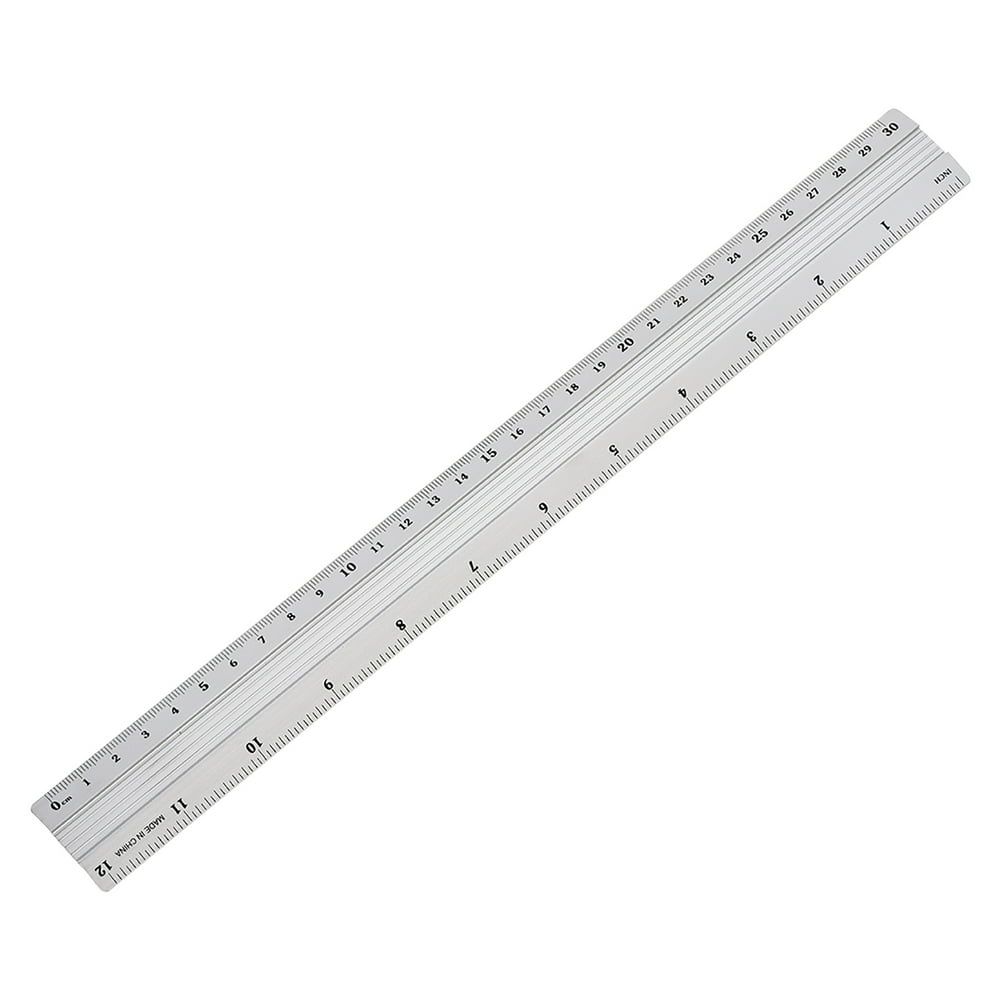 Aluminium Rulers, 300mm 12 Inch Architectural Scale Ruler, Professional