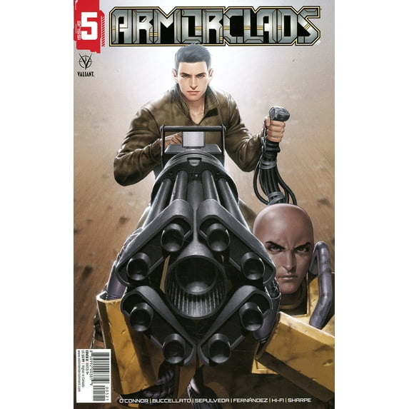 Armorclads #5B VF ; Valiant Comic Book