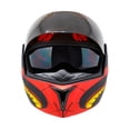 thumbnail image 2 of Casco Abatible Para Moto Kov Stealth Viper Rojo Talla S KOV Stealth Viper, 2 of 4