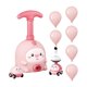 thumbnail image 3 of Experimento científico sobre el desarrollo de la inteligencia infantil: coche propulsado por un lanzador de globos. Rosa, 3 of 9