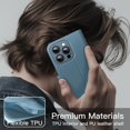 thumbnail image 6 of JETech Wallet Case for iPhone 15 Pro Max 6.7-Inch, Shockproof PU Leather Magnetic Flip Cover with Card Holder, Stand Feature and Full Camera Protection (Blue Titanium), 6 of 6