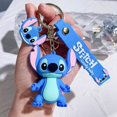 thumbnail image 2 of LLavero de Stitch de Disney para niños, decoración de mochila, figura de juguete Kawaii, personaje de dibujos animados, colgante, regalo de cumpleaños, venta al por mayor, 20 piezas, 2 of 5