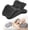 Black, variant on Contoured Support Pillows Ergonomic Memory Foam Wedge Pillow, 27° Angled Support for Waist and Neck, Multi-Position Support Pillow (Blue)