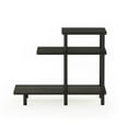 thumbnail image 5 of Furinno Turn-N-Tube 3-Tier Sofa Side Table, Espresso/Black, 5 of 6