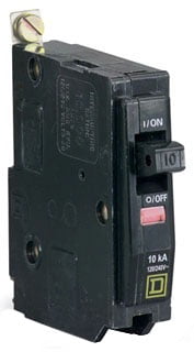 Schneider Electric Square D QOB120VH Bolt-On Circuit Breaker 20 Amp, by Square D