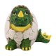 thumbnail image 1 of Maceta con forma de dinosaurio, escultura, escritorio, decoración creativa para el hogar Verde, 1 of 9