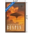 thumbnail image 3 of Star Wars: Bespin - Visit Bespin by Russell Walks 23 Wall Poster, 14.725" x 22.375" Framed, 3 of 5