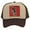 Rooster Khaki/Brown, variant on Top Headwear Men's Animal Trucker Hat - Snapback Farm Cap, Coyote Khaki Brown