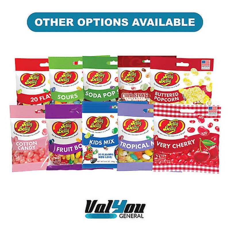 6x Bags | Jelly Belly Beans Buttered Popcorn Candy | 3.5oz | Fast Shipping! |