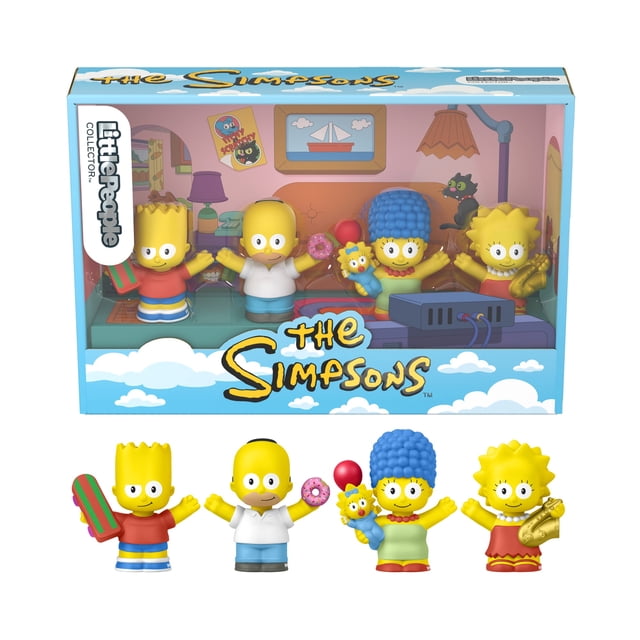 Set de Figura de Juguete Mattel Little People Los Simpsons