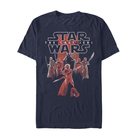 Men's Star Wars The Last Jedi Supreme Leader Snoke Graphic Tee Navy Blue 3X Large