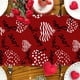 thumbnail image 5 of Manteles, mantel de picnic, mantel de San Valentín, mantel con letras blancas y rojas, mantel estampado, decoración para fiestas, manteles, manteles, 5 of 7