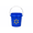 Blue, variant on Hyper Tough 0.4 Quart White Mini Bucket, Small Durable Utility Pail for Cleaning, Crafts & Storage