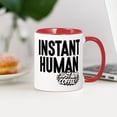 thumbnail image 3 of CafePress - Instant Human Just Add Coffee Mug - 11 oz Ceramic Mug - Novelty Coffee Tea Cup, 3 of 4