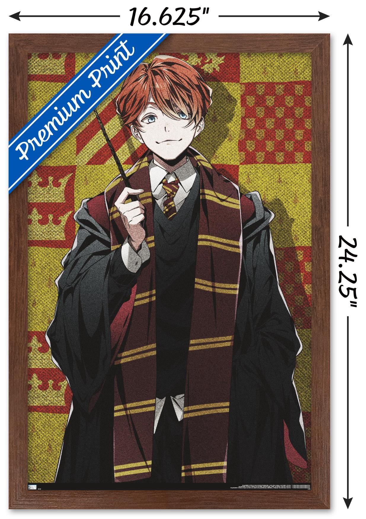 The Wizarding World: Harry Potter - Dynasty Ron Wall Poster, 14.725" x 22.375" Framed