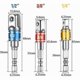 thumbnail image 3 of 1pc Right Angle Drill Bit and 3pcs 1/2" 3/8" 1/4" Socket Adapter Kit Angle Head 105 Degree Screwdriver Magnetic Quick Change Electric Drill, 3 of 4