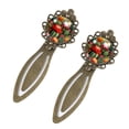 thumbnail image 2 of Cactus Vintage Copper-Colored Lace Bookmarks: Stainless Steel Book Markers - Gifts for Book Lovers - Set of 2, 2 of 5
