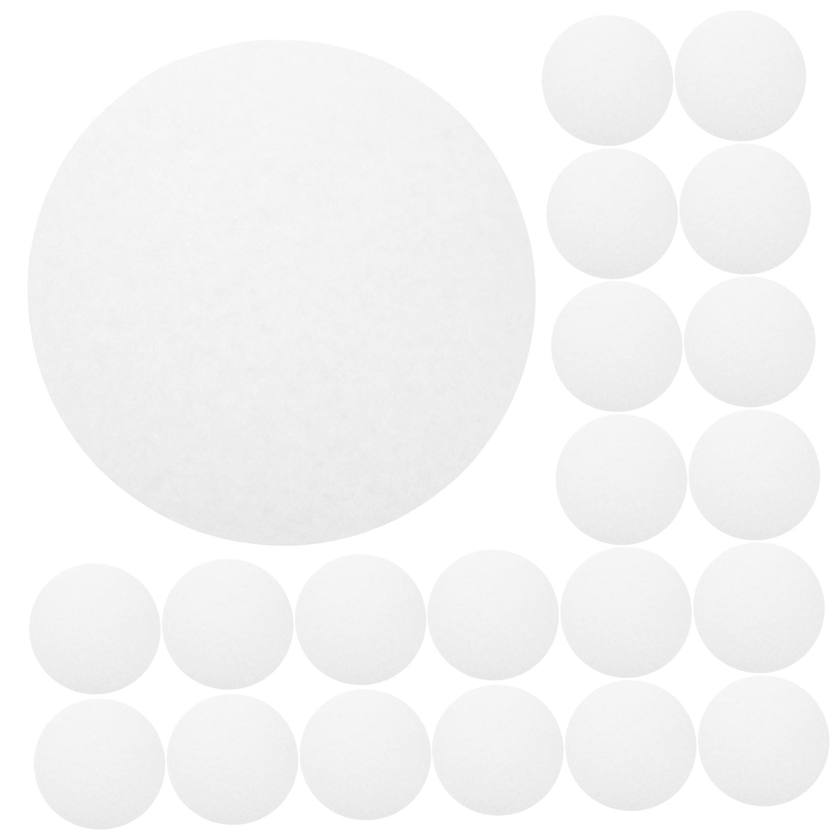 OUNONA 100 Sheets Round Xuan Paper for Chinese Painting Lightweight Blank Rice Paper for Calligraphy Watercolor and Ink Art
