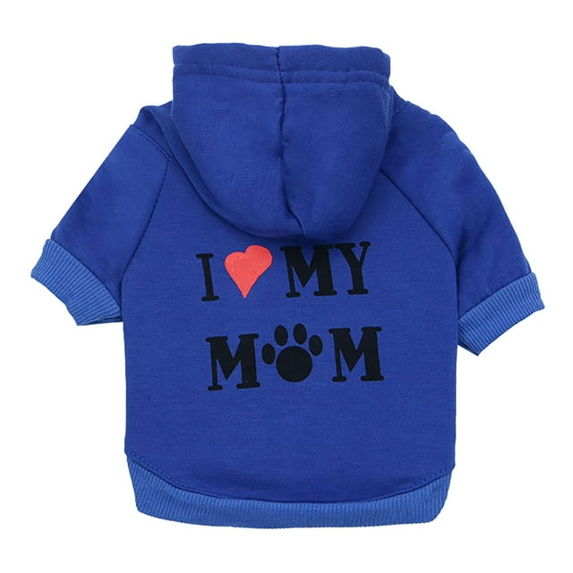 Pet Autumn Winter Clothes Fleece Cloth with Hat Hoodie Adjustable for Small Medium Large Dogs Teddy Breeds
