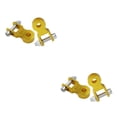 thumbnail image 2 of Decodeary Comfortable And Improved Grip Motorcycle Extension For CRF50 KLX110 TTR50 DRZ Gold 2Set, 2 of 6