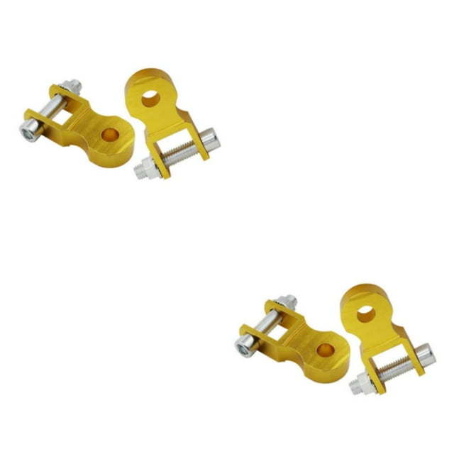 Guardoinrt Motorcycle Extension Comfortable And Durable Rear Shock Absorber Riser Gold 2Set