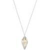 Hailey Pendant - Small - Brown - Rhodium Plating - 5349335