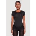thumbnail image 2 of Womens Daisy Short Sleeve Crew Neck Bodysuit, 2 of 5