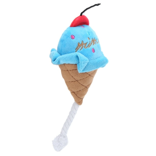 Juguete para perros con helado, Juguetes para perros de peluche, juguetes para perros, juguetes para perros, juguetes de cumpeados para perros, yeguetes para mascaras para mascaras