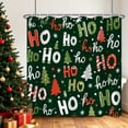 thumbnail image 4 of Tchckioa Christmas Green Shower Curtain,Privacy Protection Hooks Bath Curtain for Bathtub Decor 60x72 Inch, 4 of 6