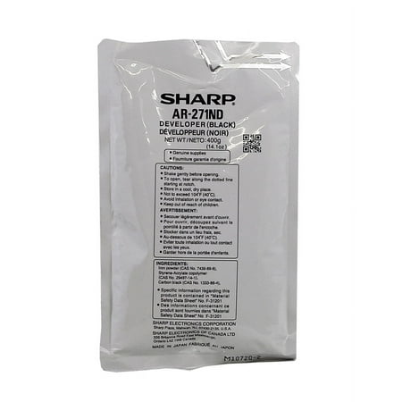 OEM Sharp AR-270ND, AR-271ND (AR-270ND) DEVELOPER, BLACK, 22K YIELD