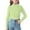 Green, variant on Girls Long Sleeve T Shirt Fall Winter Solid Color Underwear Cotton Soft Pullover Tops, Gray