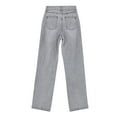 thumbnail image 3 of Women's High Waisted Jeans for Women Ripped Skinny Stretch Distressed Jeans High Rise Butt Lifting Demin Pants Gray XXL, 3 of 6