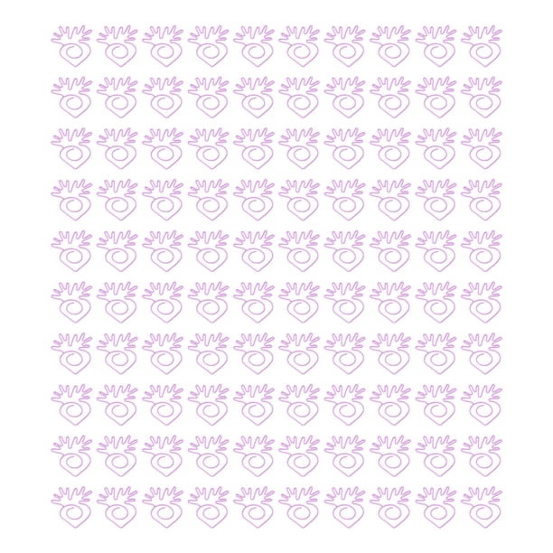 Mini Clips De Papel, Clips De Papel Portátiles De 100 Piezas Con Forma De Rábano De Galvanoplastia Para Oficina ANGGREK Otros