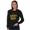 thumbnail image 5 of US Army Mom Military Support Ribbon Women's Long Sleeve T Shirt Brisco Brands M, 5 of 6