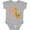 AC-Heather Grey, variant on Inktastic My Grandpa Loves Me Cute Giraffe Boys or Girls Baby Bodysuit