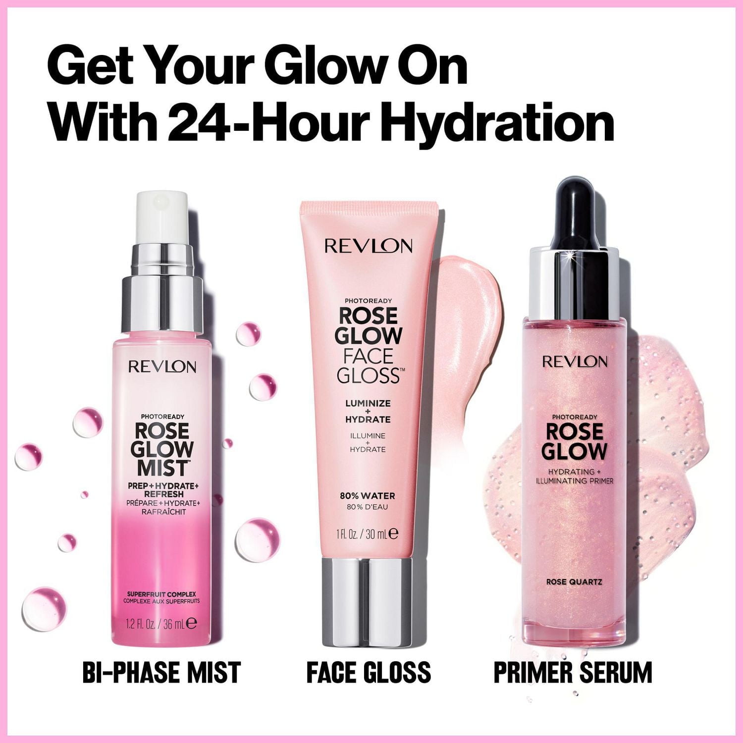Revlon Photoready Rose Glow Face Mist™, radieux 36 mL