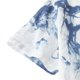 thumbnail image 4 of Camisas De Para Hombre Camisetas Casual Ink de Down Sleeve Beach Short Men's Casual Ink imprimieron camisas Button Men (Blue, M), 4 of 6