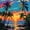 Sunset 6, variant on jejeloiu Purple Tropical Sunset Bedding For Girls,Palm Tree Print Duvet Cover Full,Multicolor,Pink Reversible,3pcs,1 Duvet Cover and 2 Pillowcases