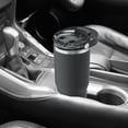 thumbnail image 3 of 30 oz Vacuum Insulated Tumbler w/Lid & Handle - Black, 3 of 9