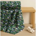 thumbnail image 4 of Soimoi Cotton Poplin Fabric Rainbow & Pearl Ocean Printed Fabric 1 Yard 56 Inch Wide, 4 of 7