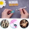 thumbnail image 4 of Resin Tools Kit With 1Pcs Pin Vise Hand Drill 10Pcs Drill Bits And 400Pcs  Eye Pins For DIY Keychain Pendant Making, 4 of 8