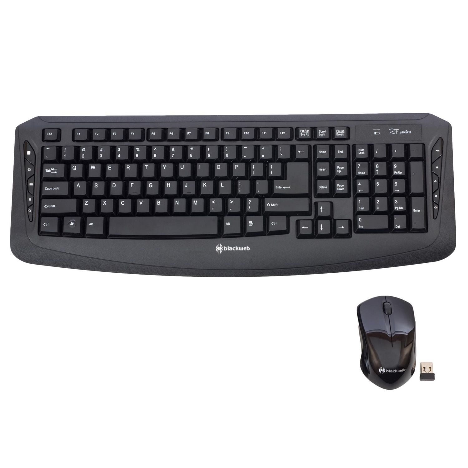 blackweb BWLS7350R Wireless Keyboard and Mouse Combo - Walmart.ca