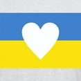 thumbnail image 3 of CafePress - Ukraine Heart T Shirt - Men's Classic Graphic T-Shirt, 3 of 4
