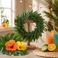 thumbnail image 2 of Beistle 57409 Tropical Fern Leaf Headband - Pack of 12, 2 of 6