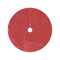 LanSuare Christmas Tree Skirt, 30Inch Sequin Xmas Tree Skirt, Glittering Christmas Tree Cover Skirt Mat for Holiday Christmas Tree Ornaments, Red