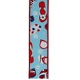 thumbnail image 3 of 1.5" Flip Flop and Sunglasses Ribbon: Light Blue (10 Yard), 3 of 4