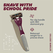 Dollar Shave Club Texas A&M 6-Blade Razor Starter Set