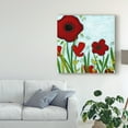 thumbnail image 3 of Trademark Fine Art 'Precious Poppies III' Canvas Art by June Erica Vess, 3 of 4